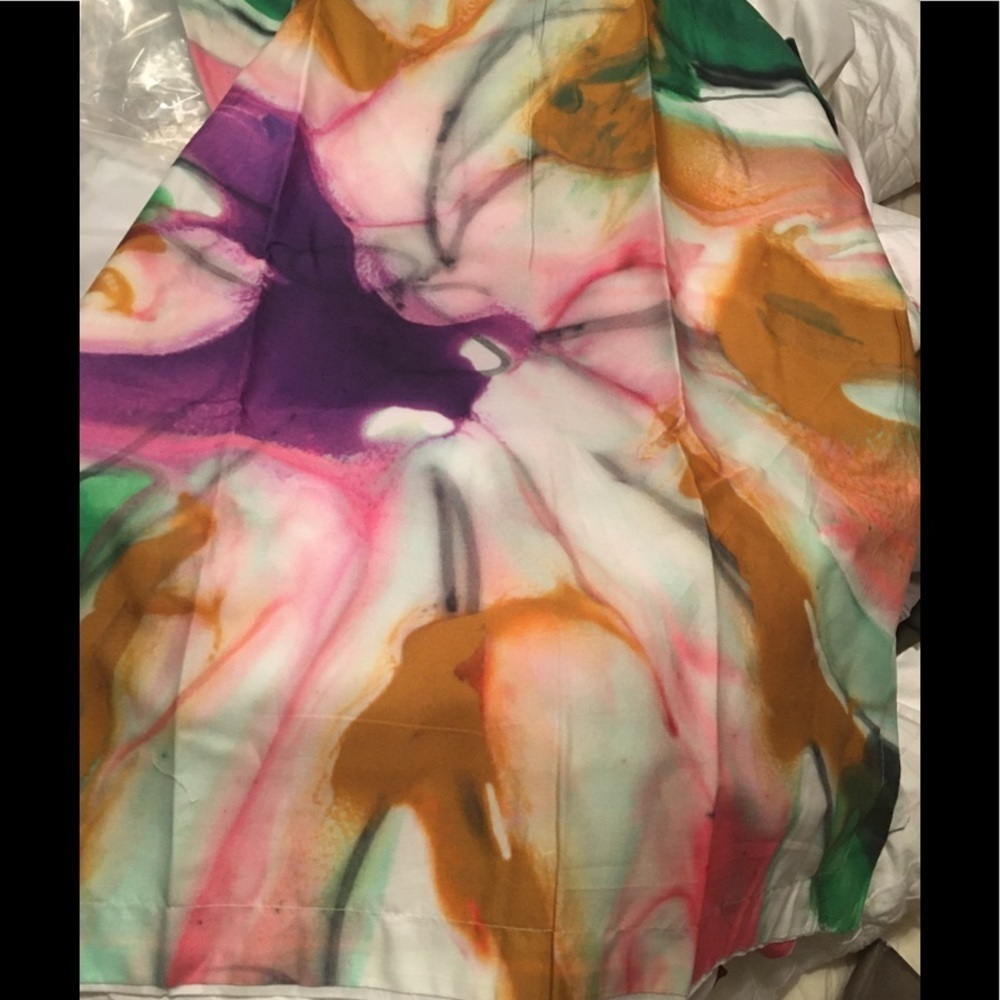 //New Abstract Duvet Set Charming Flowers Ombre Art Print - Picture 2 of 16